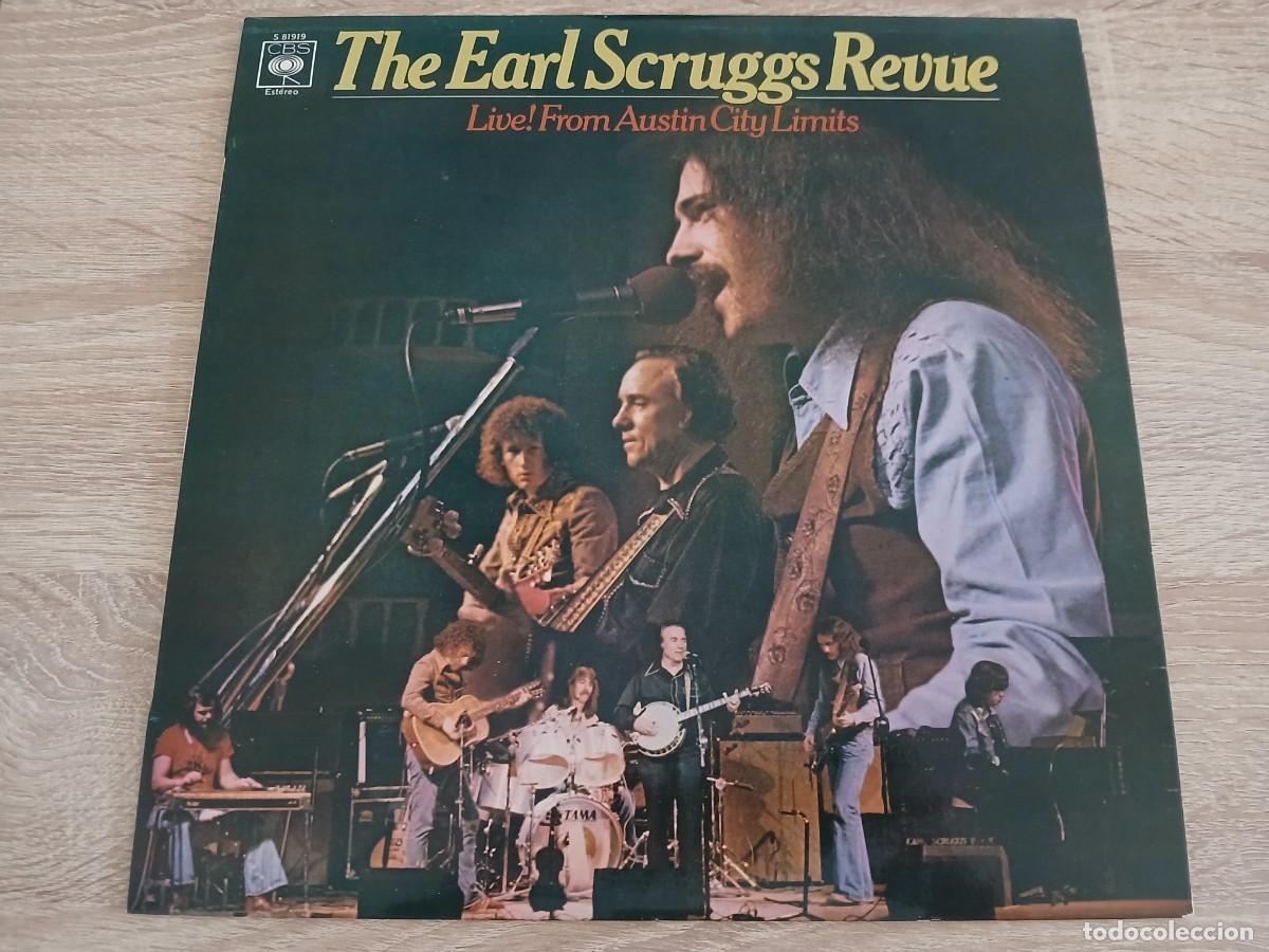 Discos de vinilo: THE EARL SCRUGGS REVUE - LIVE - FROM AUSTIN CITY LIMITS - 1977