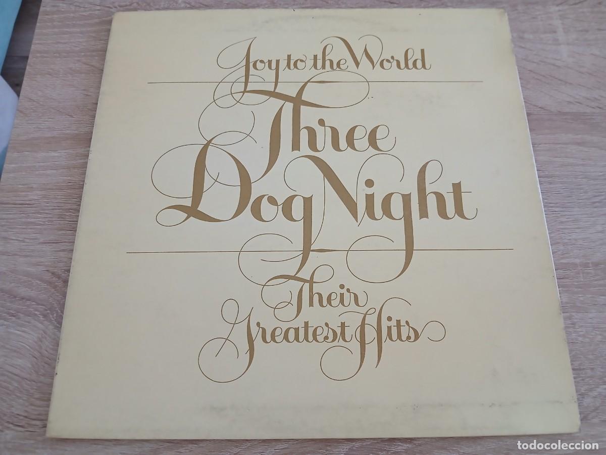 Discos de vinilo: THREE DOG NIGHT - JOY TO THE WORLD - CARPETA ABIERTA - 1975