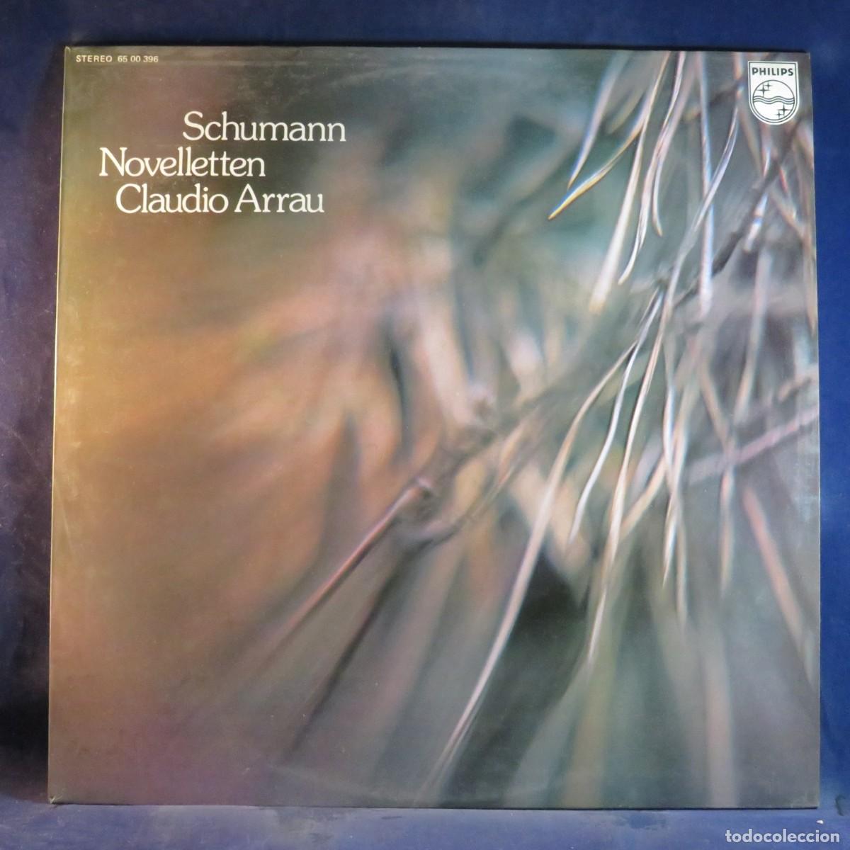 Discos de vinilo: CLAUDIO ARRAU, SCHUMANN &ndash; NOVELLETTEN - LP