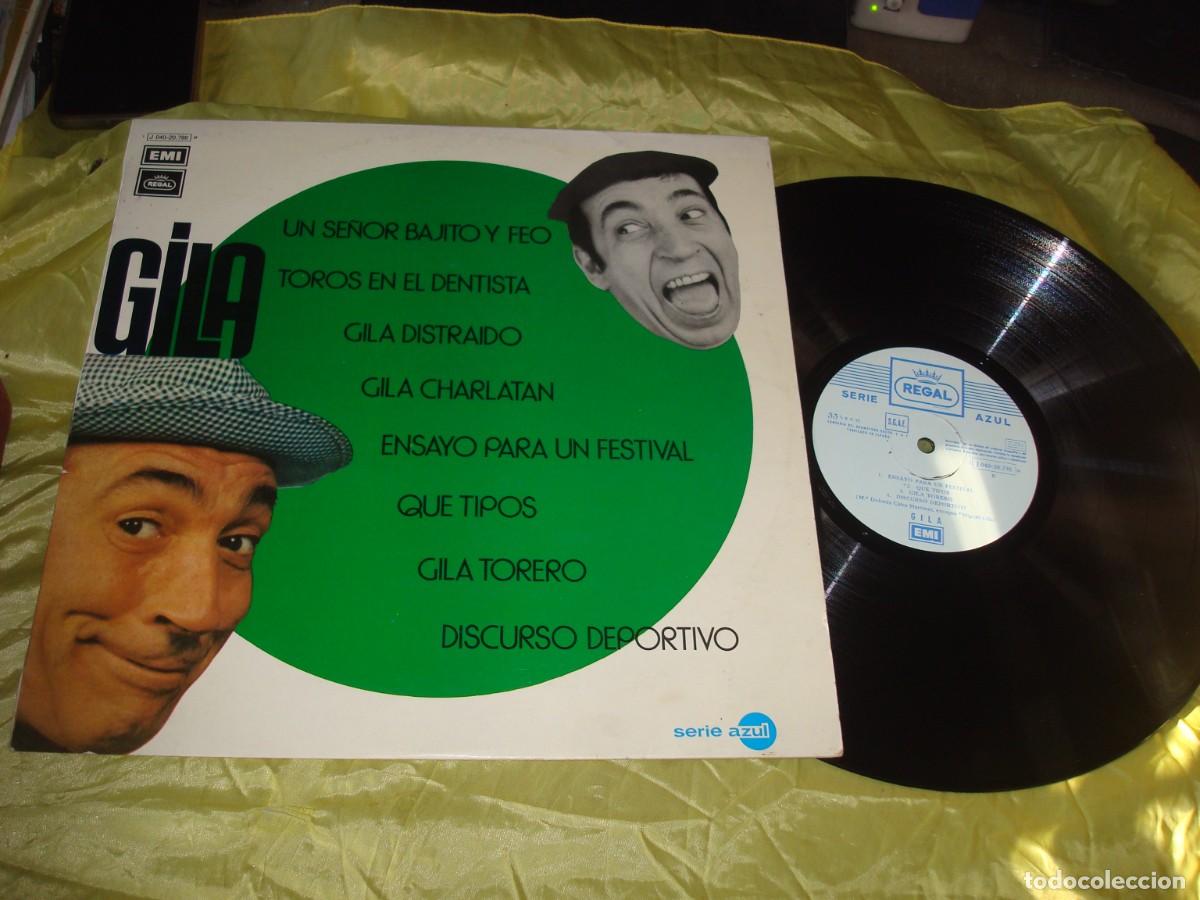 Discos de vinilo: GILA. UN SE&Ntilde;OR BAJITO Y FEO Y OTRAS. EMI, 1972. IMPECABLE (#)