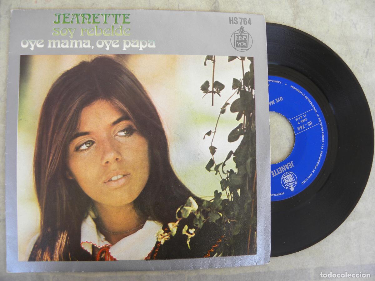 Discos de vinilo: JEANETTE -SOY REBELDE -SINGLE 1971 -PEDIDO MINIMO 3 EUROS