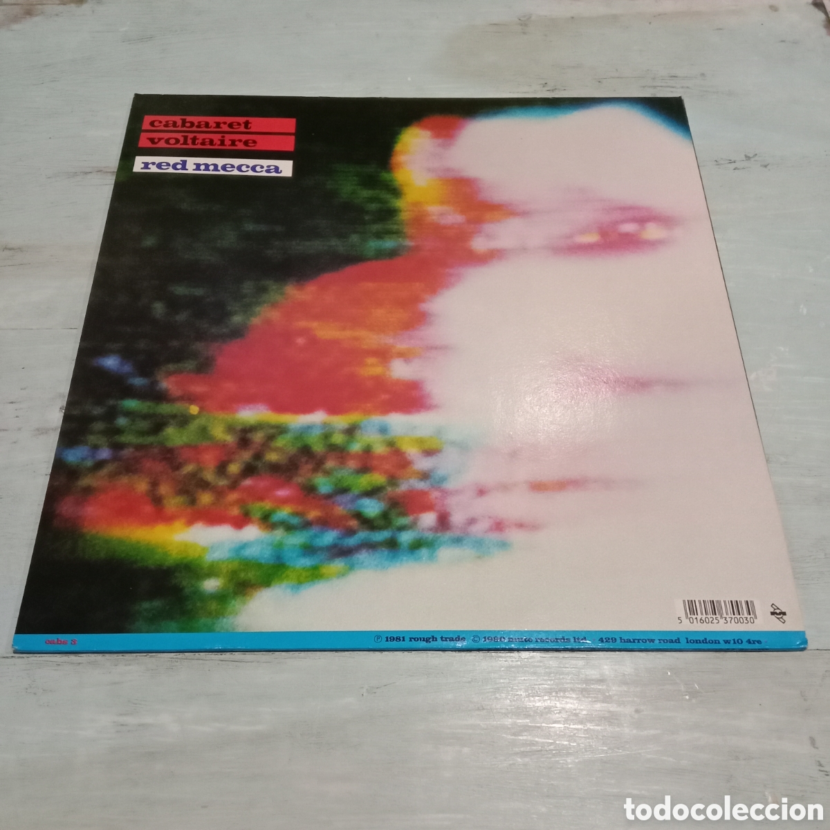 Discos de vinilo: CABARET VOLTAIRE - RED MECCA - LP - Foto 2