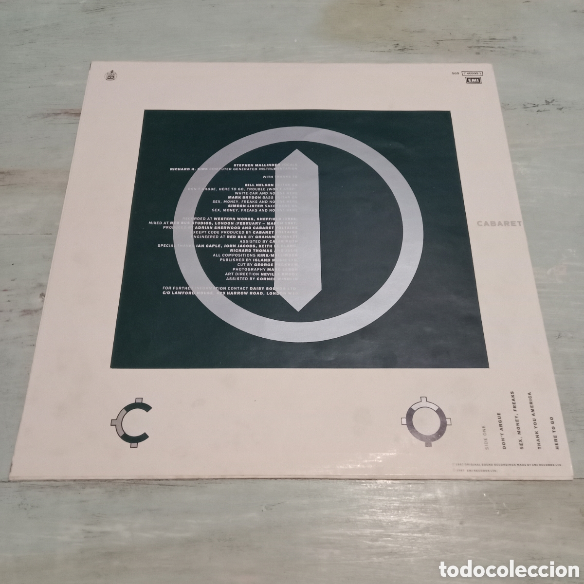 Discos de vinilo: CABARET VOLTAIRE - CODE - LP - Foto 4