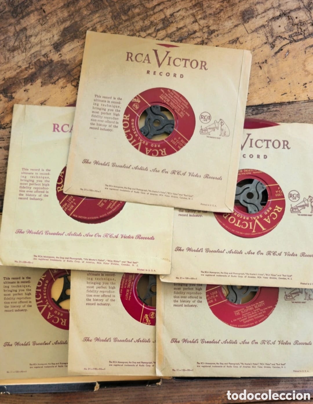 Discos de vinilo: Tchaikovsky La bella durmiente - Foto 3