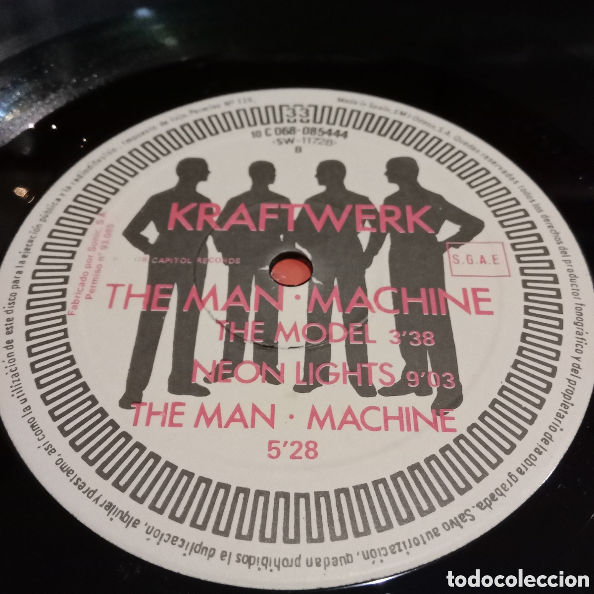 Discos de vinilo: KRAFTWERK - THE MAN MACHINE - LP - Foto 7