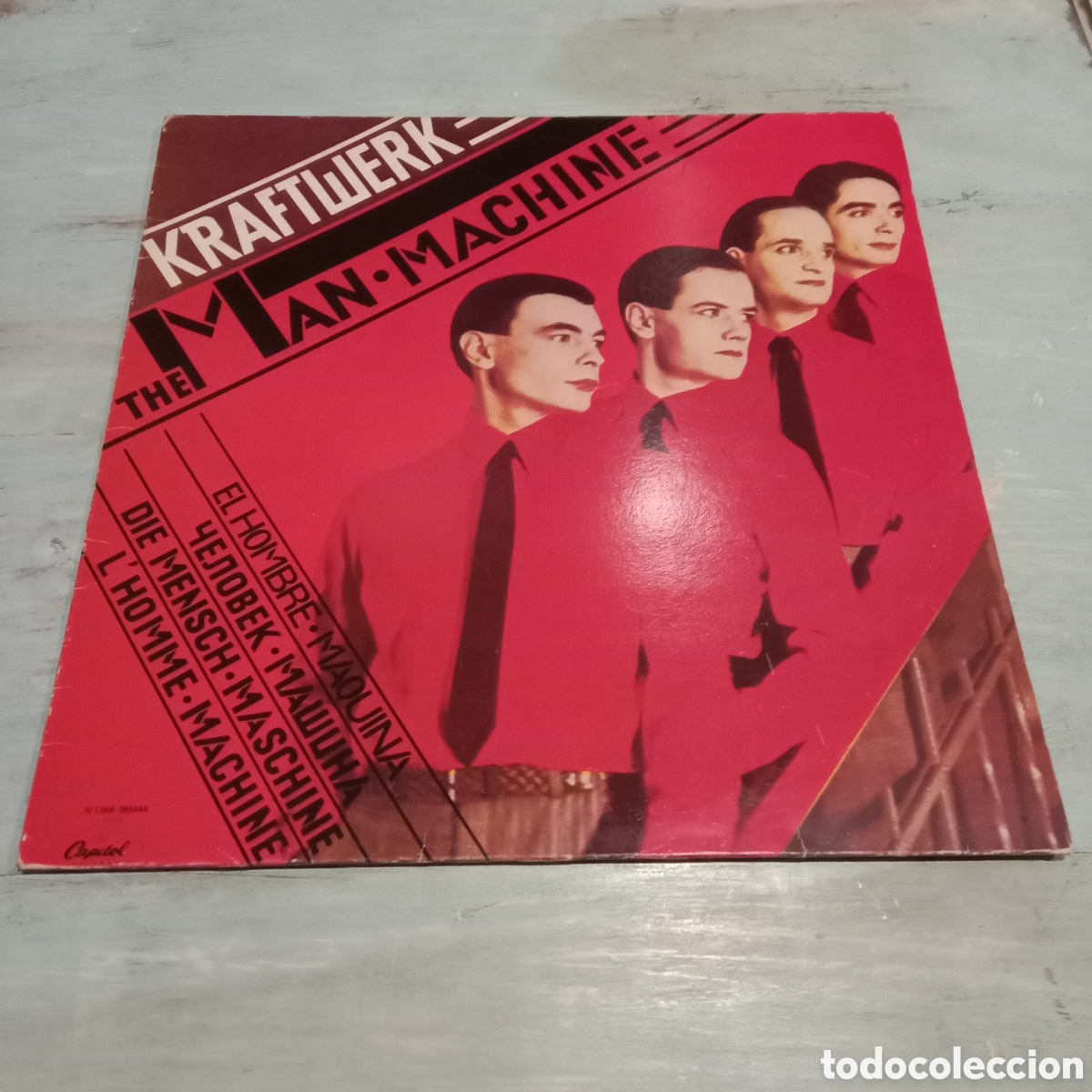 Discos de vinilo: KRAFTWERK - THE MAN MACHINE - LP