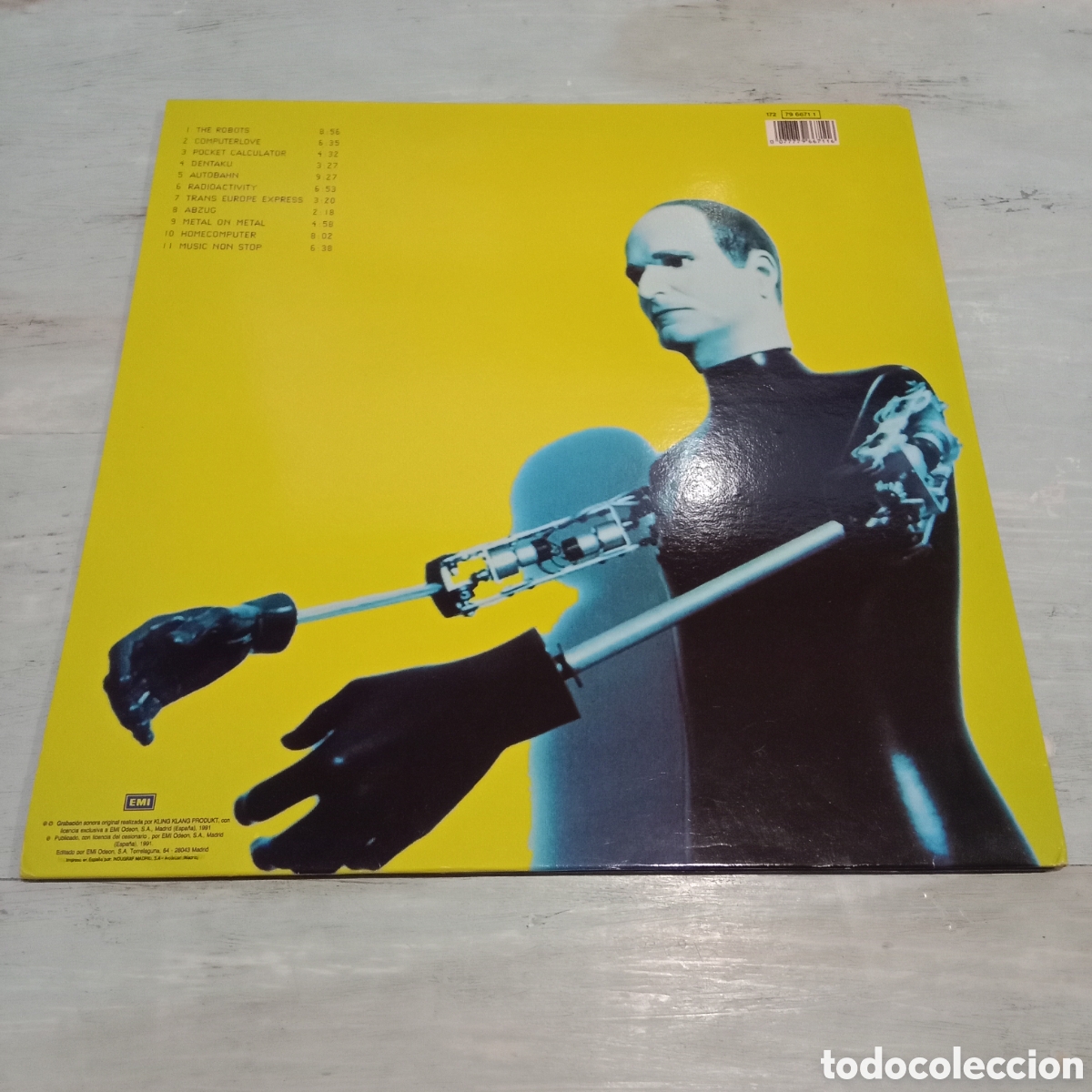 Discos de vinilo: KRAFTWERK - THE MIX - LP DOBLE GATEFOLD - Foto 2
