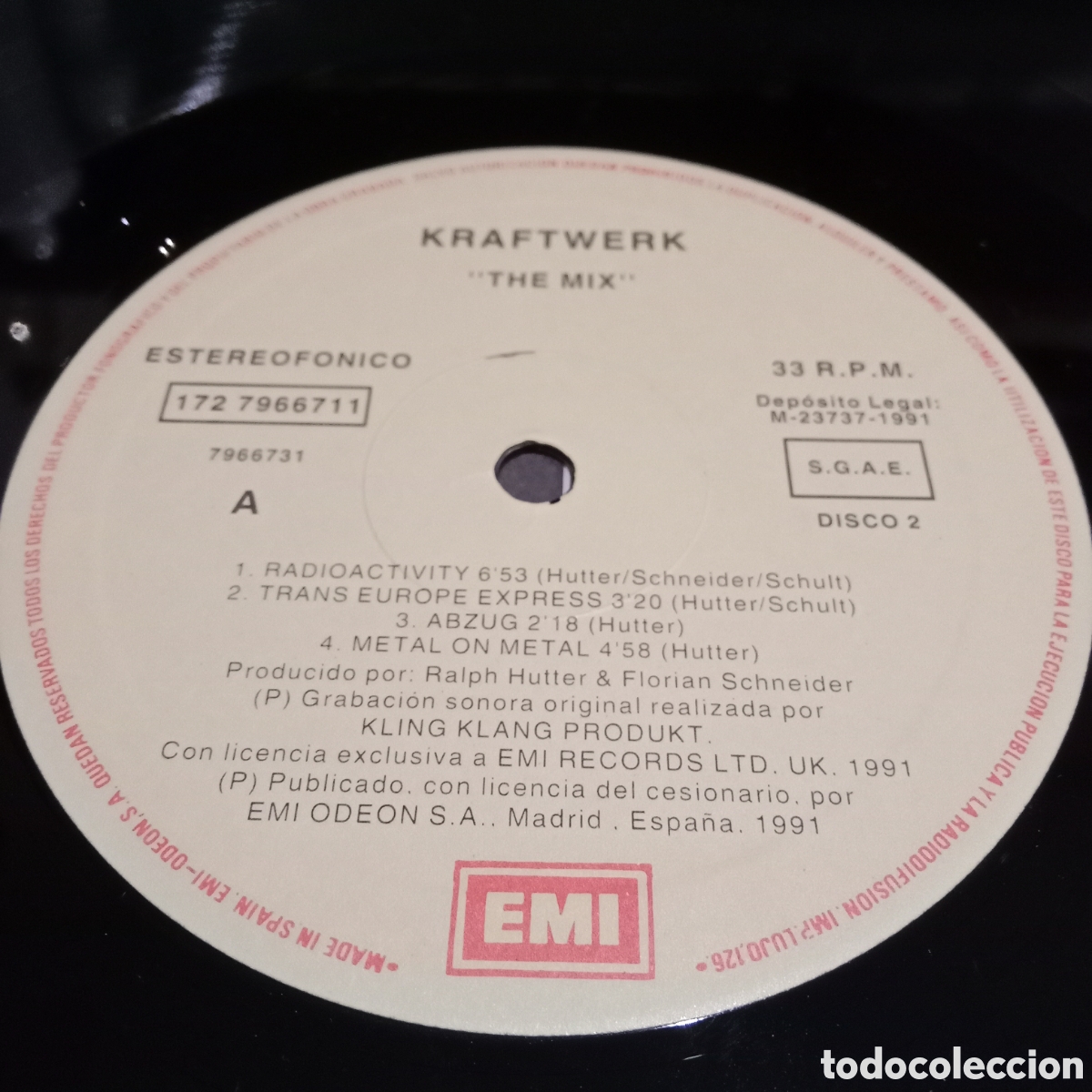 Discos de vinilo: KRAFTWERK - THE MIX - LP DOBLE GATEFOLD - Foto 12