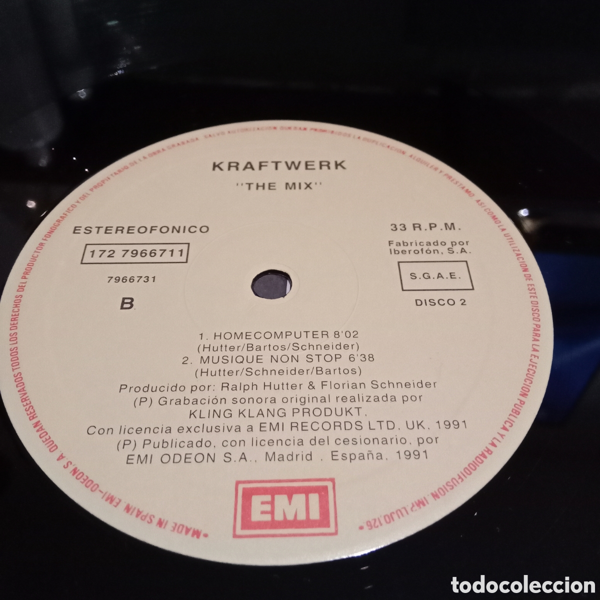 Discos de vinilo: KRAFTWERK - THE MIX - LP DOBLE GATEFOLD - Foto 13