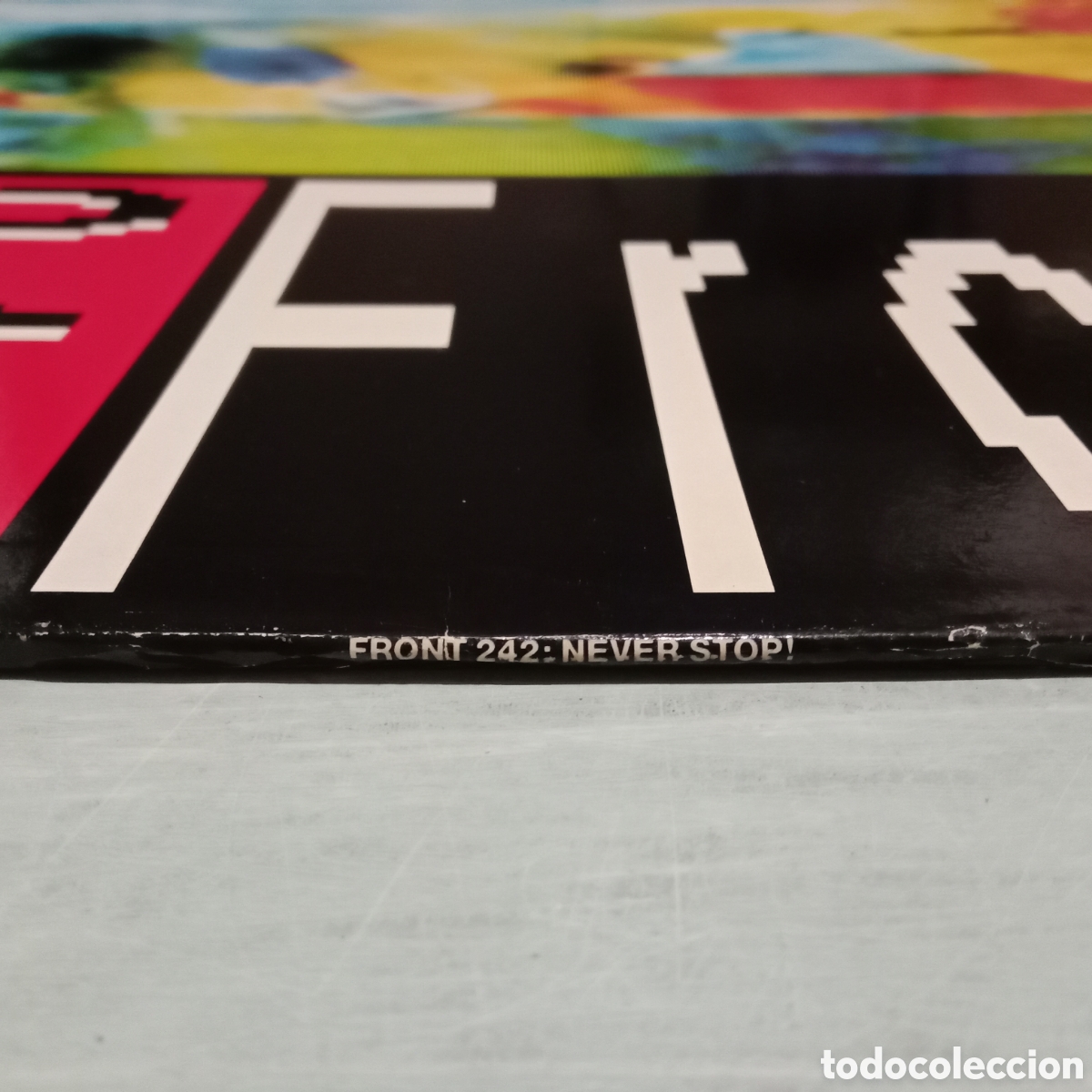 Discos de vinilo: FRONT 242 - NEVER STOP! - MAXI-SINGLE 12&rdquo; - Foto 3