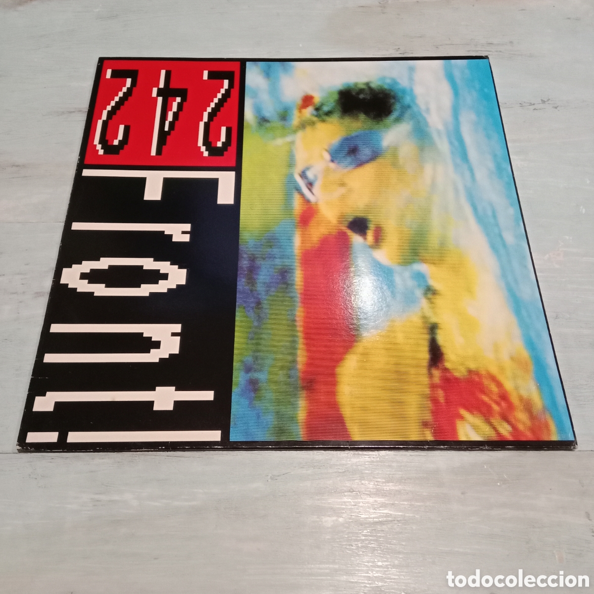 Discos de vinilo: FRONT 242 - NEVER STOP! - MAXI-SINGLE 12&rdquo;