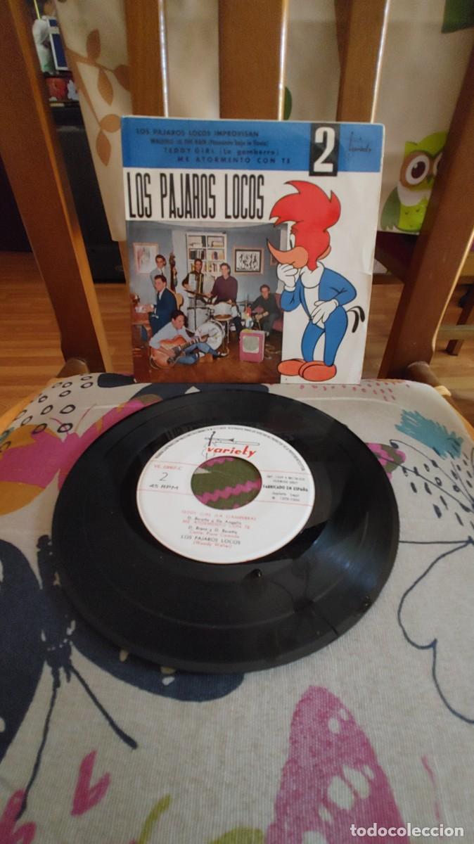 Discos de vinilo: LOS PAJAROS LOCOS-EP LOS PAJAROS LOCOS IMPROVISAN +3