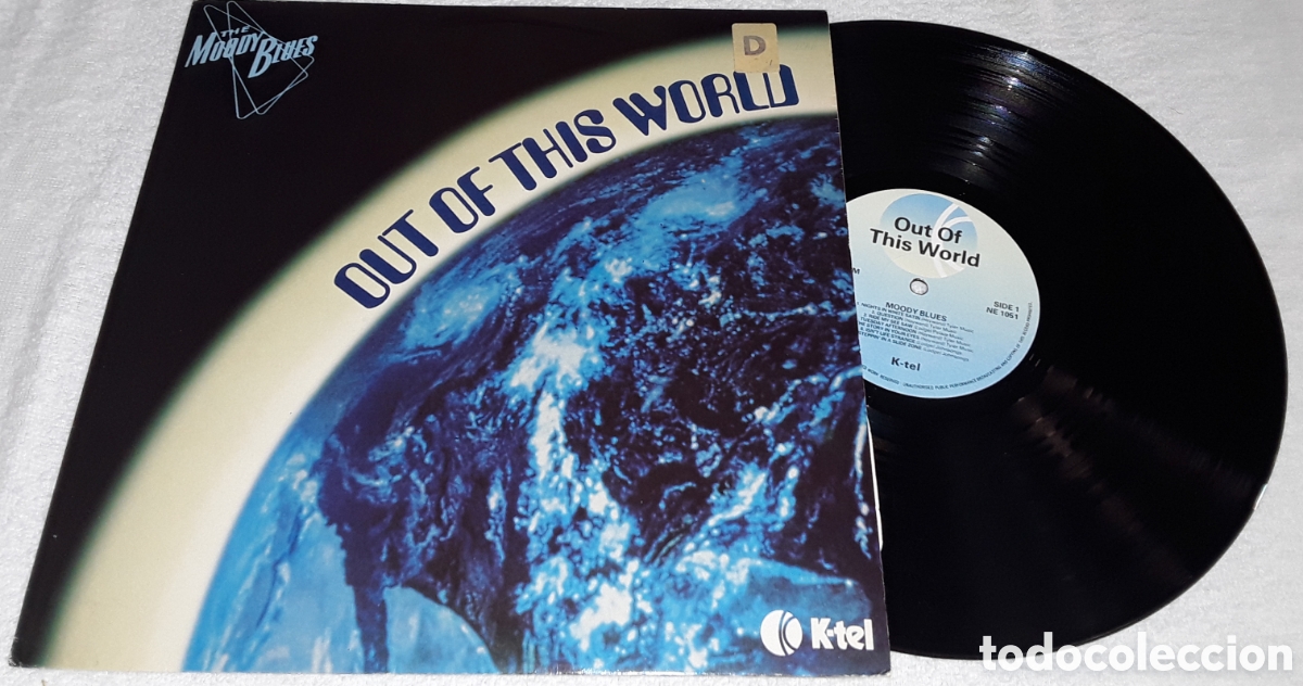 Discos de vinilo: LP - THE MOODY BLUES - OUT OF THIS WORLD - 1&deg; EDICI&Oacute;N MADE IN UK 1979