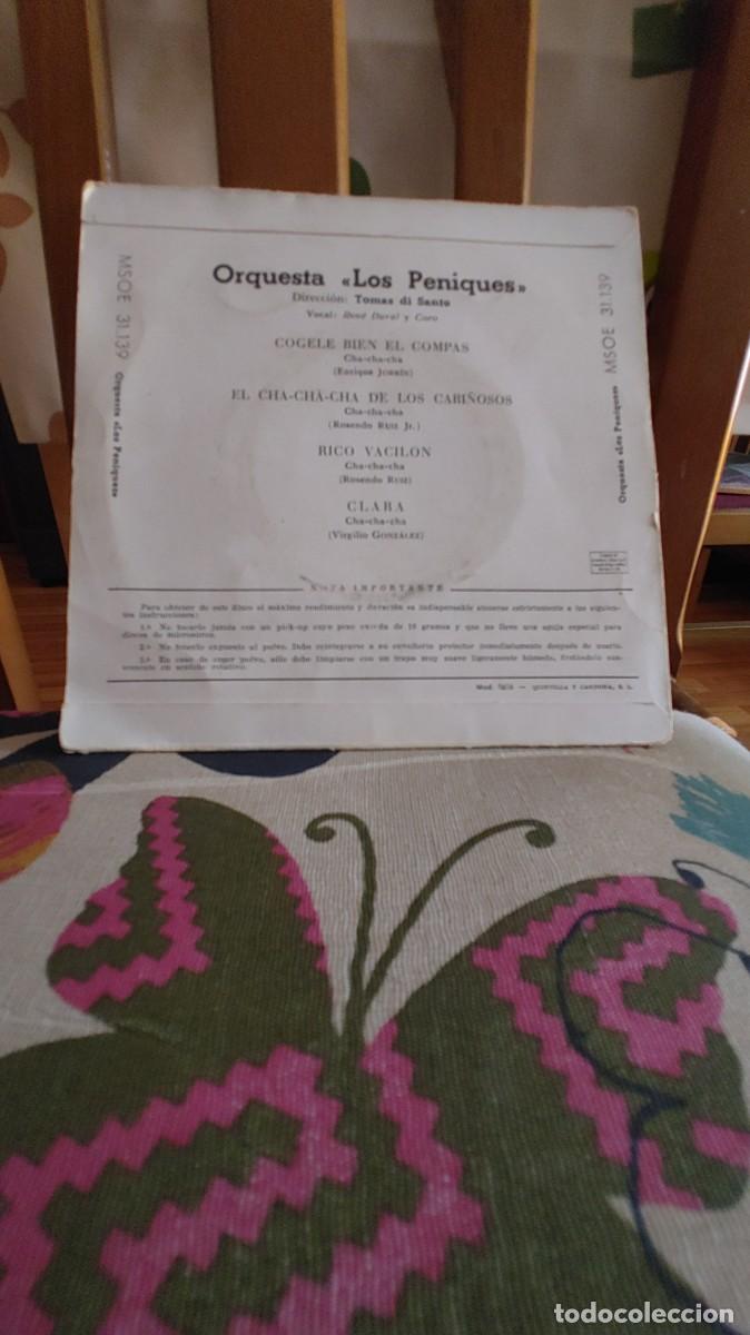 Discos de vinilo: LOS PENIQUES-EP COGELE EL COMPAS +3 - Foto 2