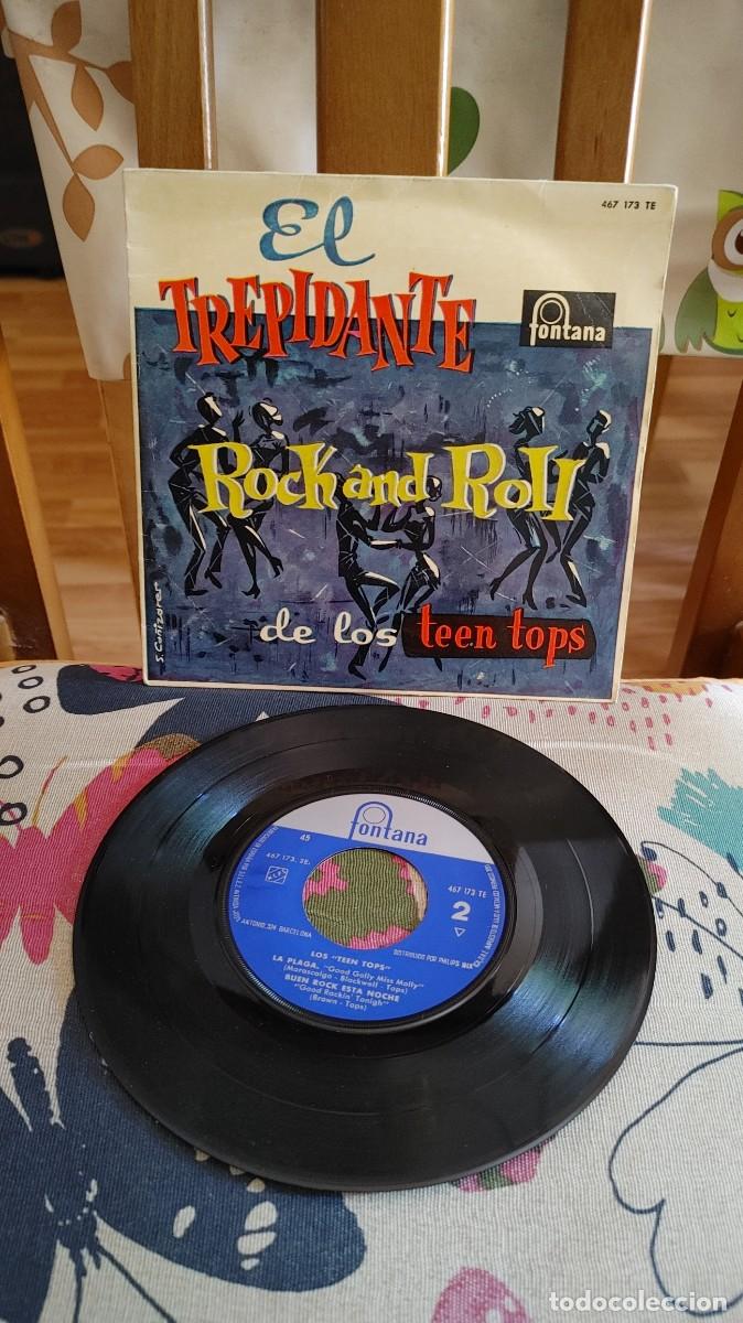 Discos de vinilo: LOS TEEN TOPS-EP EL TREPIDANTE ROCK AND ROLL