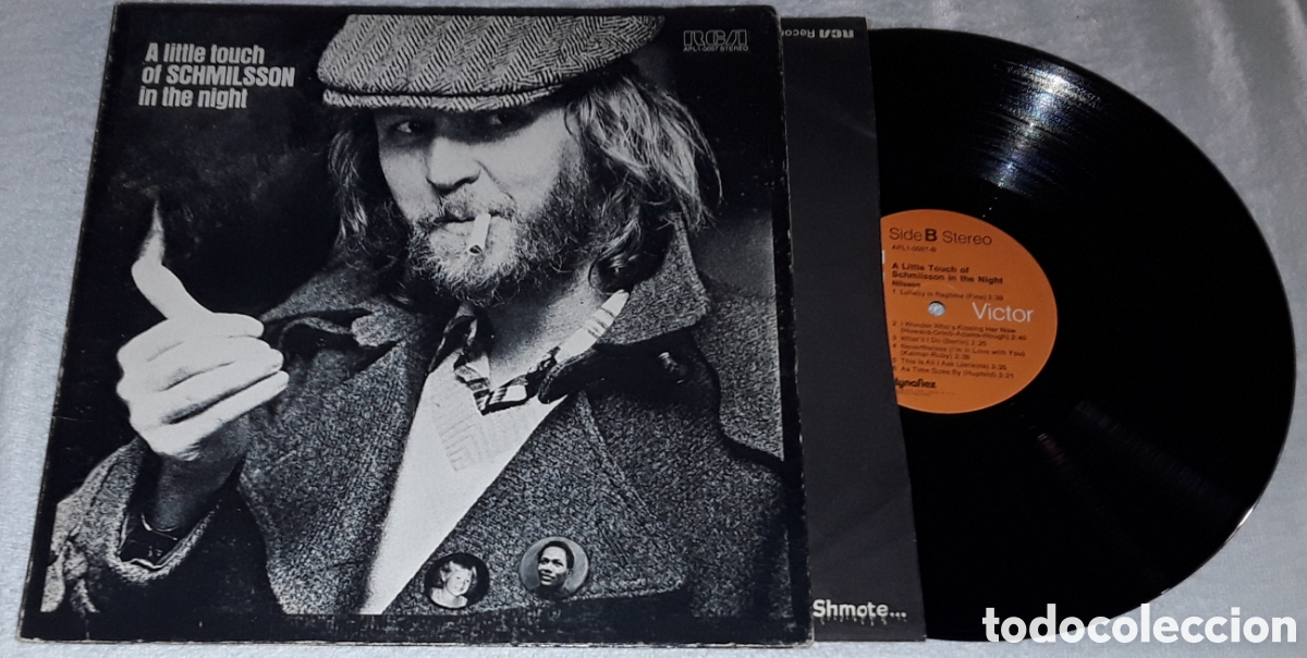 Discos de vinilo: LP - HARRY NILSSON - A LITTLE TOUCH OF SCHMILSSON IN THE NIGHT - GATEFOLD - MADE IN USA