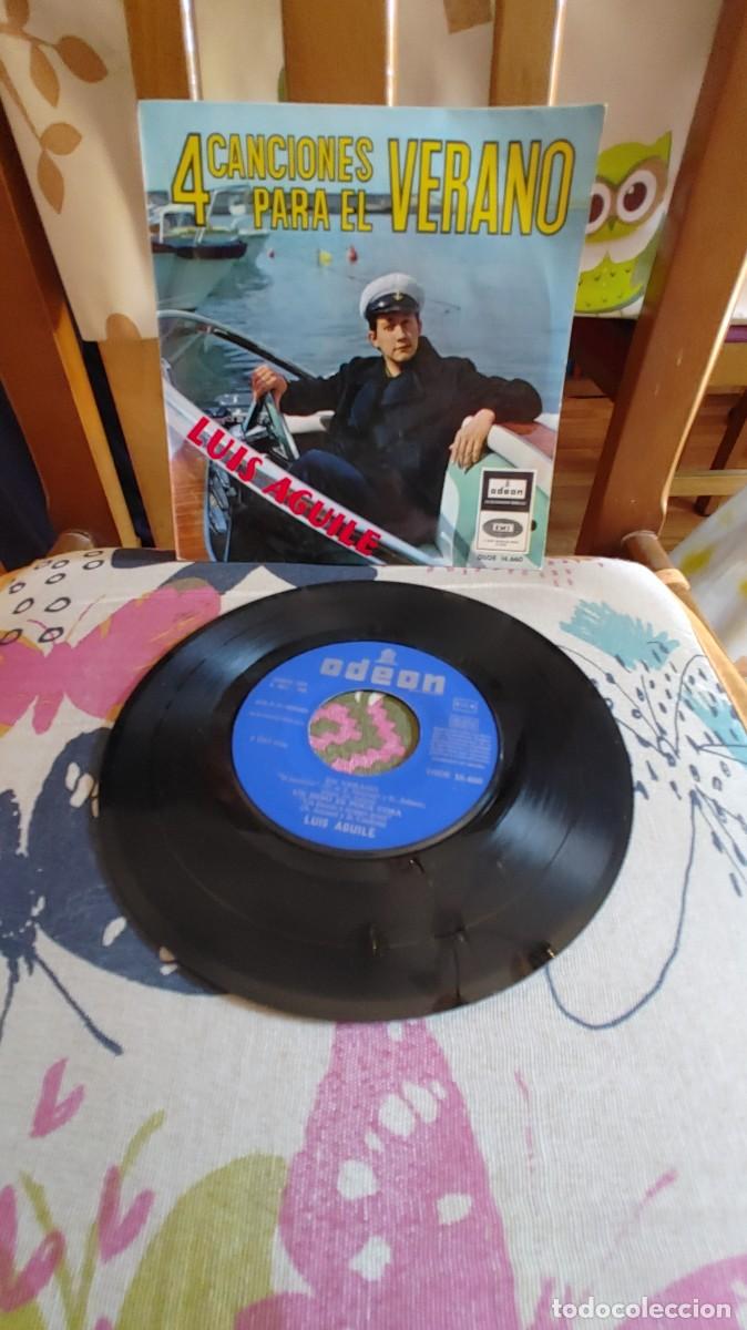 Discos de vinilo: LUIS AGUILE-EP 4 CANCIONES PARA EL VERANO-BUEN ESTADO