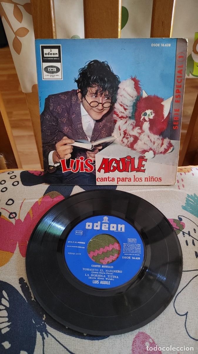Discos de vinilo: LUIS AGUILE-EP CANTA PARA LOS NI&Ntilde;OS-GATEFOLD