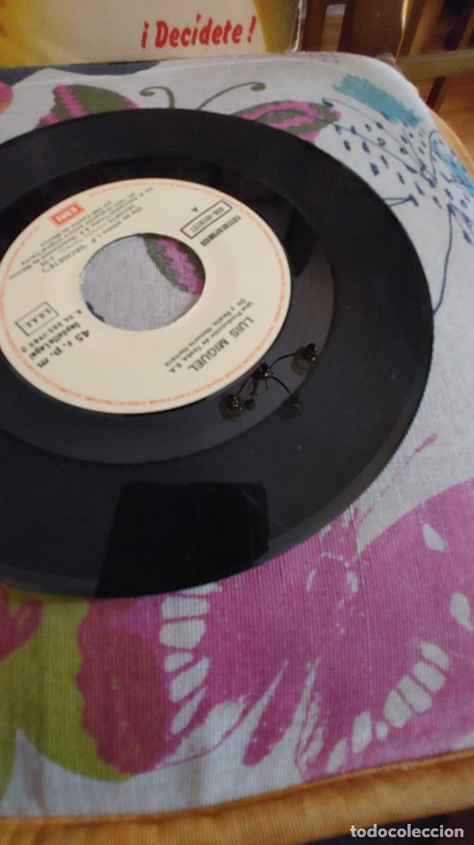 Discos de vinilo: LUIS MIGUEL-SINGLE DECIDETE - Foto 2