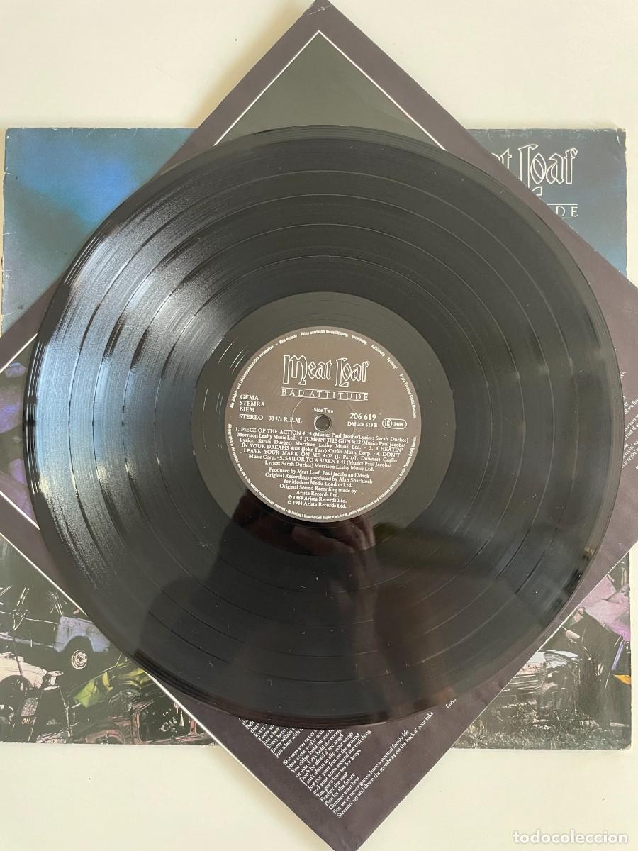 Discos de vinilo: Meat Loaf &ndash; Bad Attitude - Foto 5