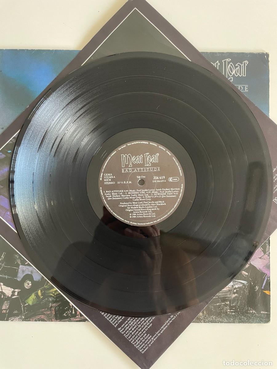 Discos de vinilo: Meat Loaf &ndash; Bad Attitude - Foto 6