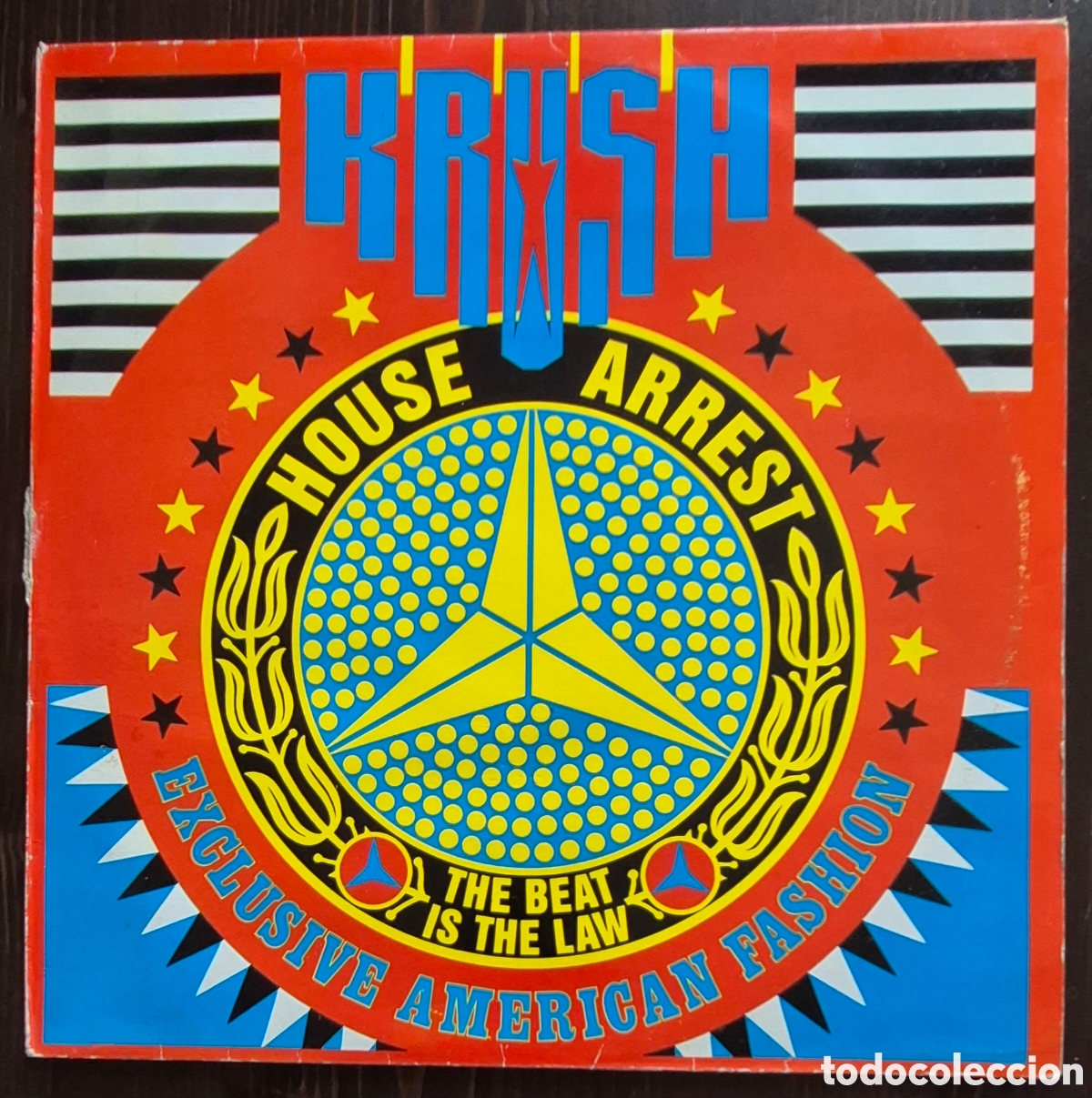 Discos de vinilo: MAXI - KRUSH - HOUSE ARREST - 1987 ESPA&Ntilde;A (HOUSE)