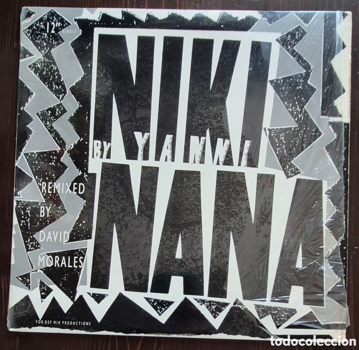 Discos de vinilo: MAXI - YANNY - NIKI NANA - 1989 USA (DEEP HOUSE)