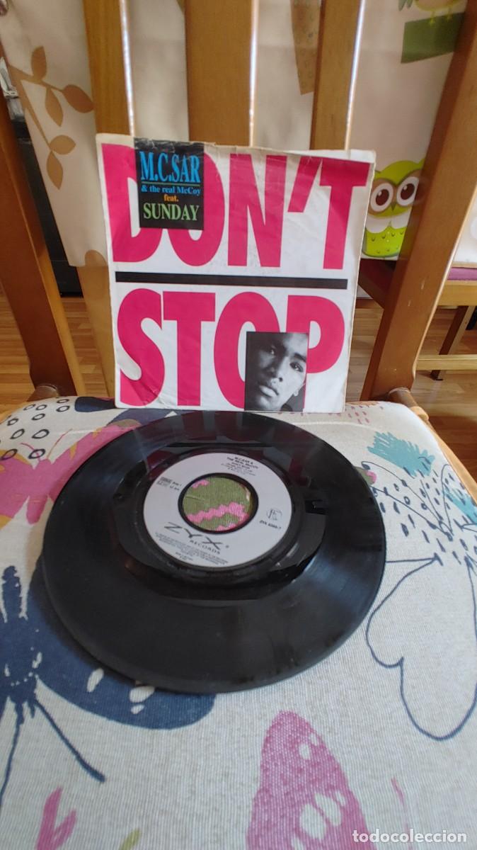 Discos de vinilo: M.C. SAR & THE REAL McCOY-SINGLE DON'T STOP