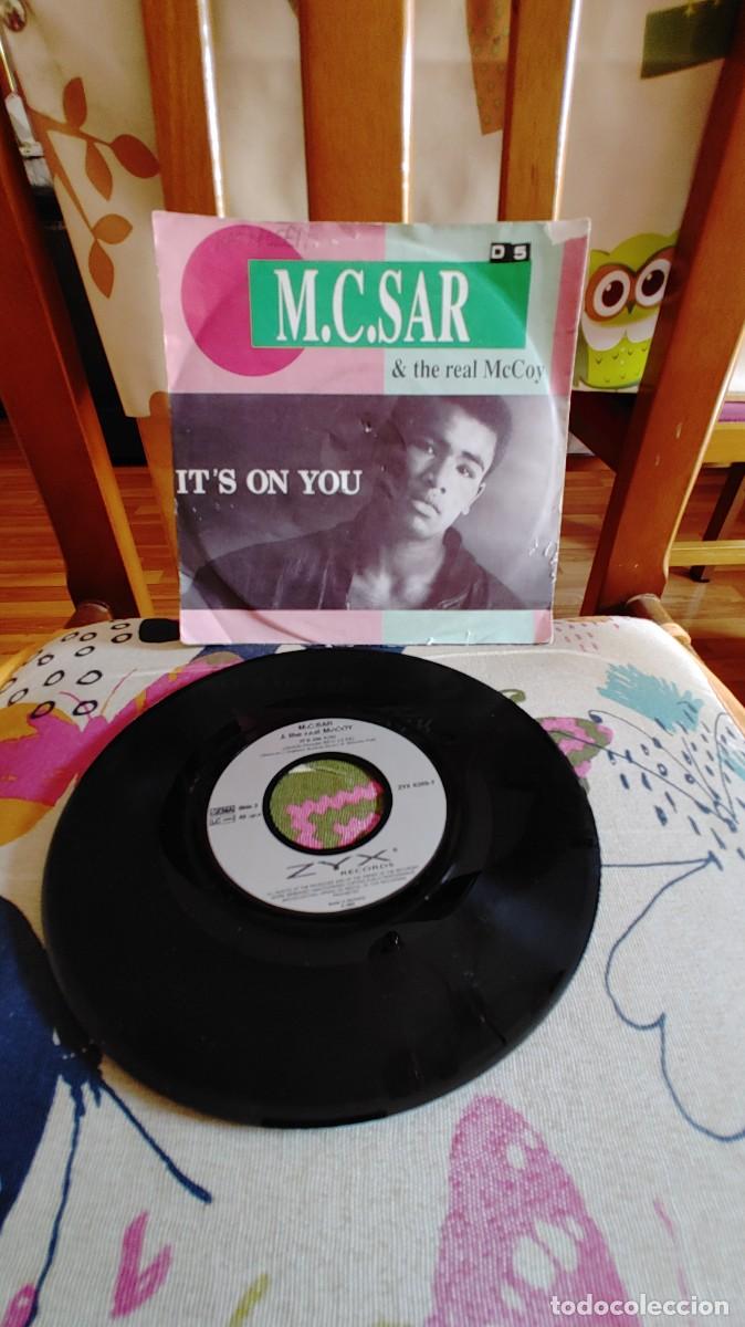 Discos de vinilo: M.C. SAR & THE REAL McCOY-SINGLE IT'S ON YOU