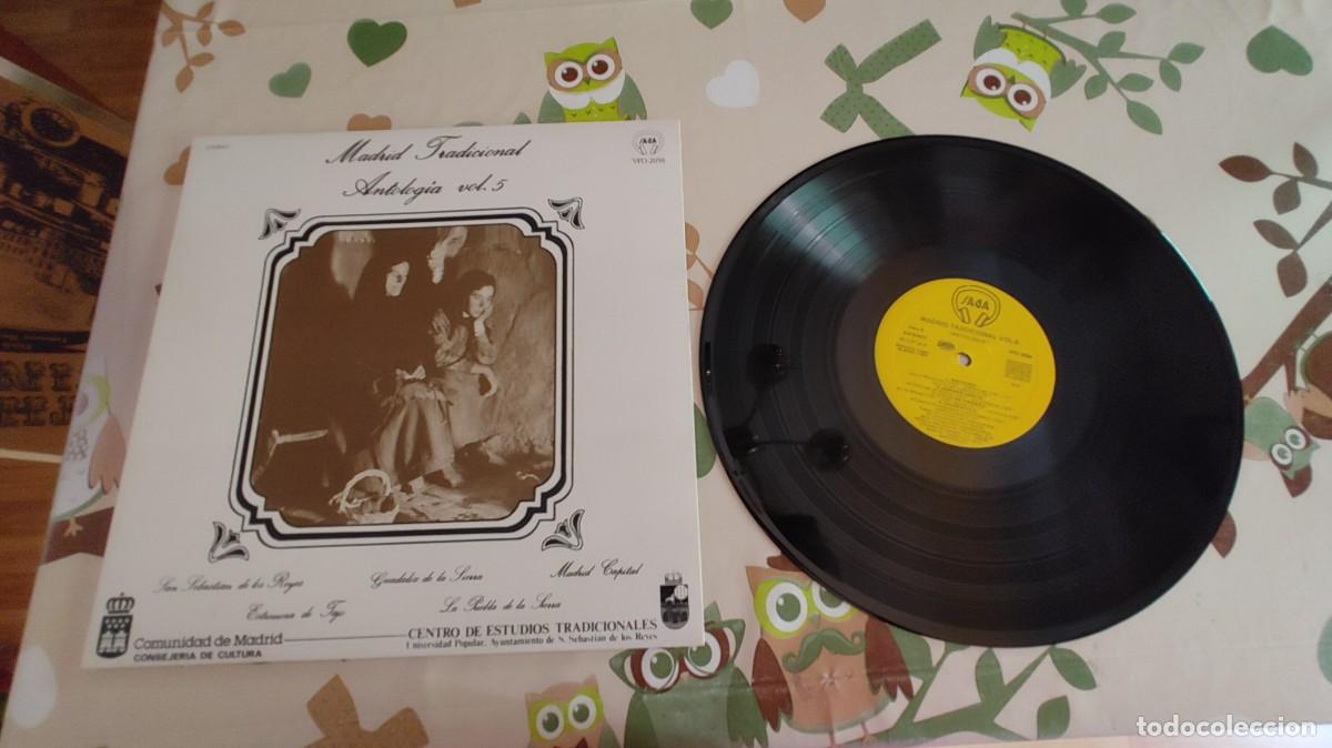 Discos de vinilo: MADRID TRADICIONAL-LP ANTOLOGIA VOL. 5-GATEFOLD-LETRAS