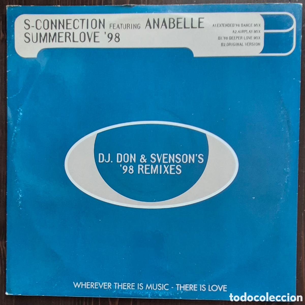 Discos de vinilo: MAXI - S-CONNECTION - SUMMERLOVE '98 (DJ DON & SVENSON'S '98 REMIXES) 1998 ESPA&Ntilde;A (HOUSE)