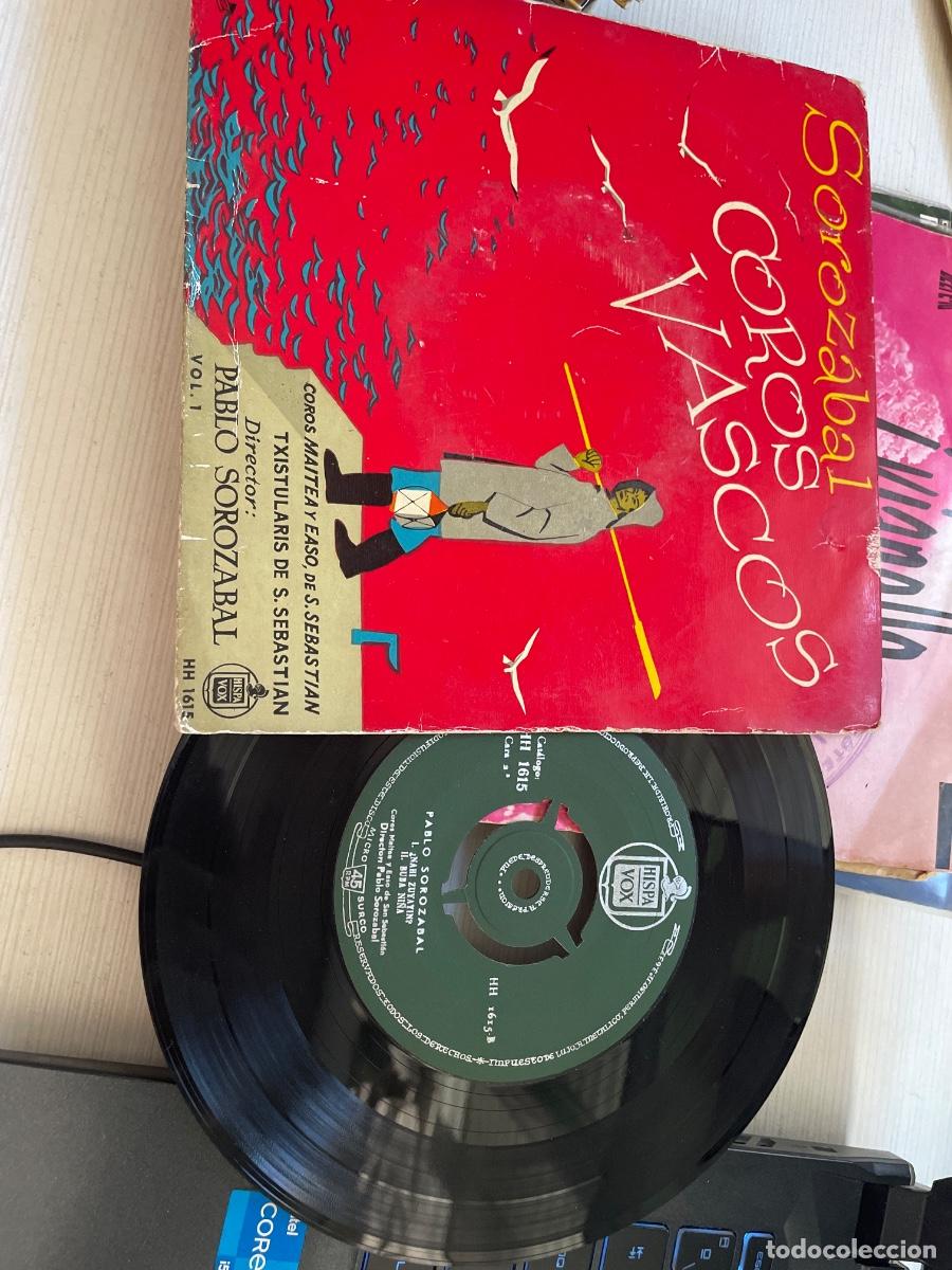 Discos de vinilo: Pablo sorozabal coros vascos single