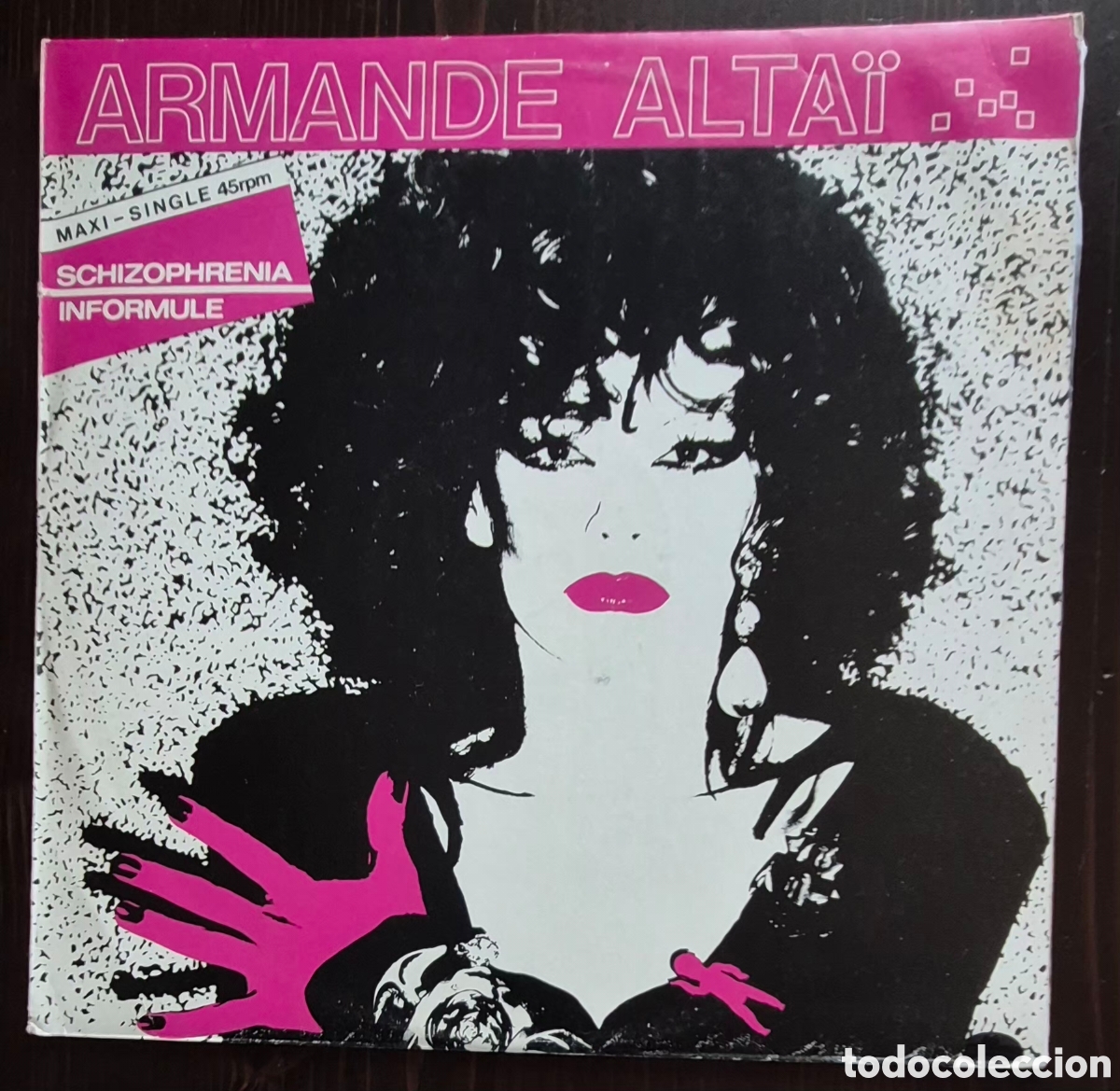 Discos de vinilo: MAXI - ARMANDE ALTA&Iuml; - SCHIZOPHRENIA - 1982 ESPA&Ntilde;A (DOWNTEMPO)