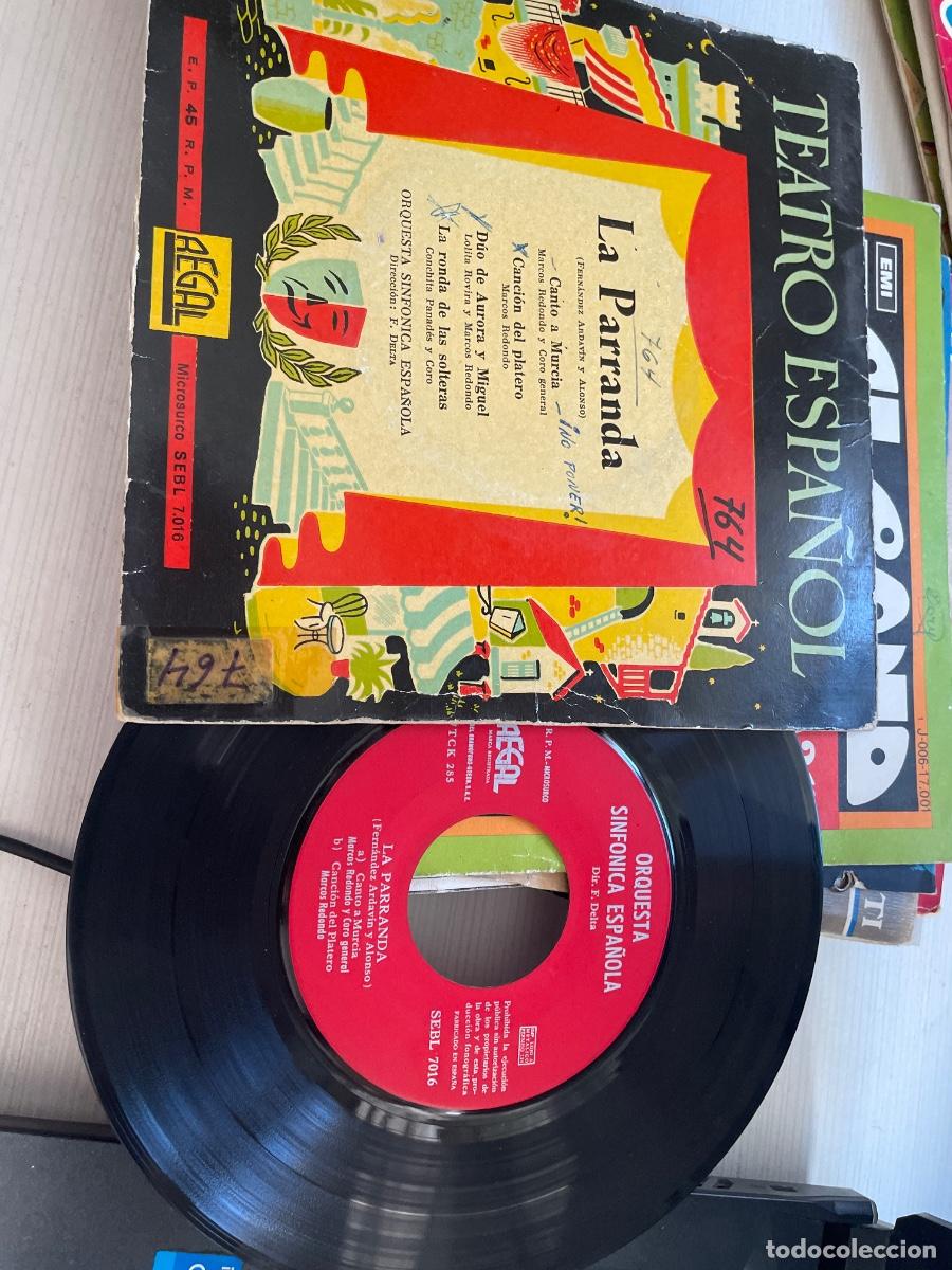 Discos de vinilo: Teatro espa&ntilde;ol la parranda single - Foto 1