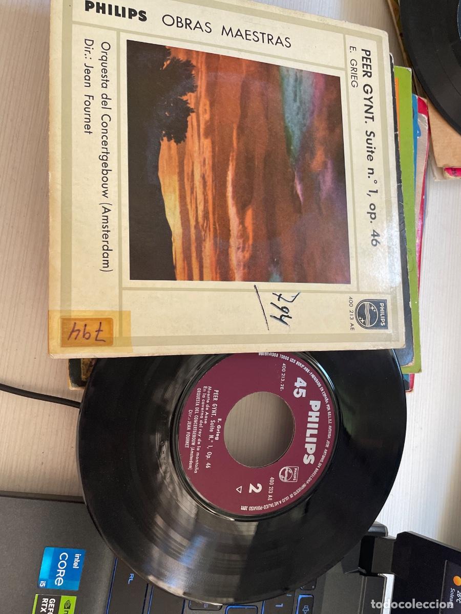 Discos de vinilo: Obras maestras peer gynt single - Foto 1