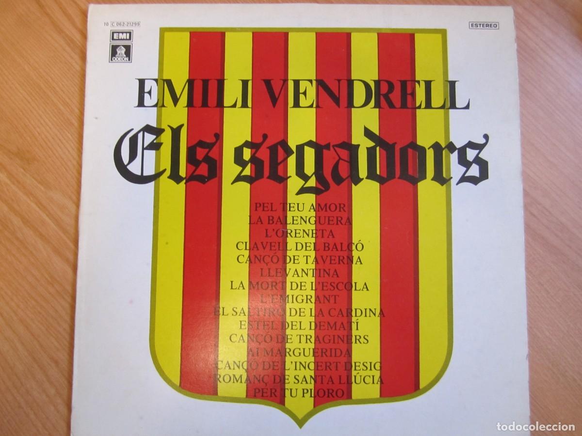 Discos de vinilo: disco vinilo emili vendrell els segadors