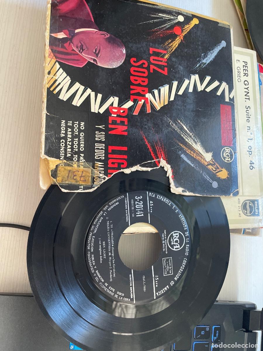 Discos de vinilo: Ben light luz sobre single - Foto 1