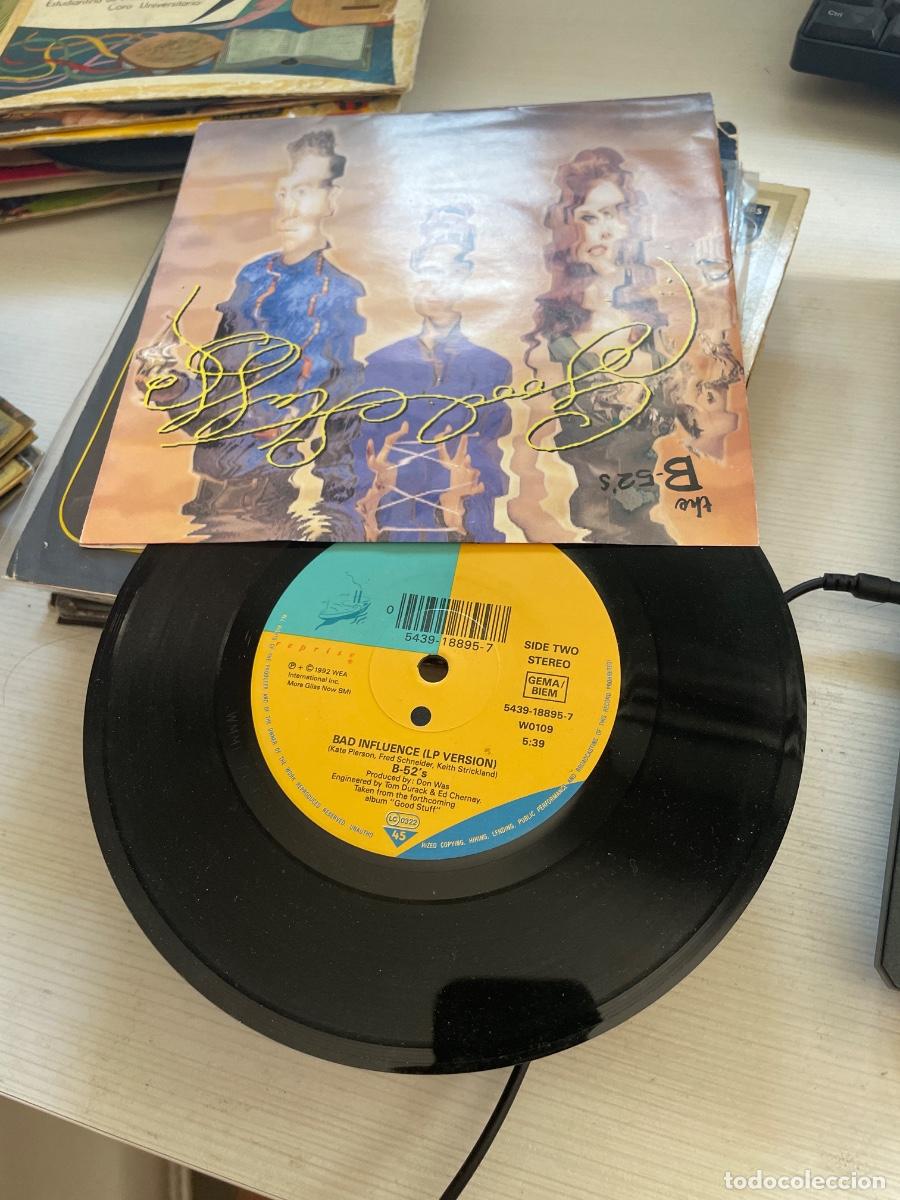 Discos de vinilo: Bad influence b-52 single - Foto 1
