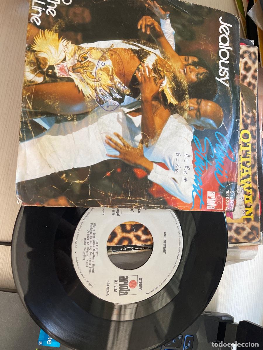 Discos de vinilo: Amii stewart jealousy single