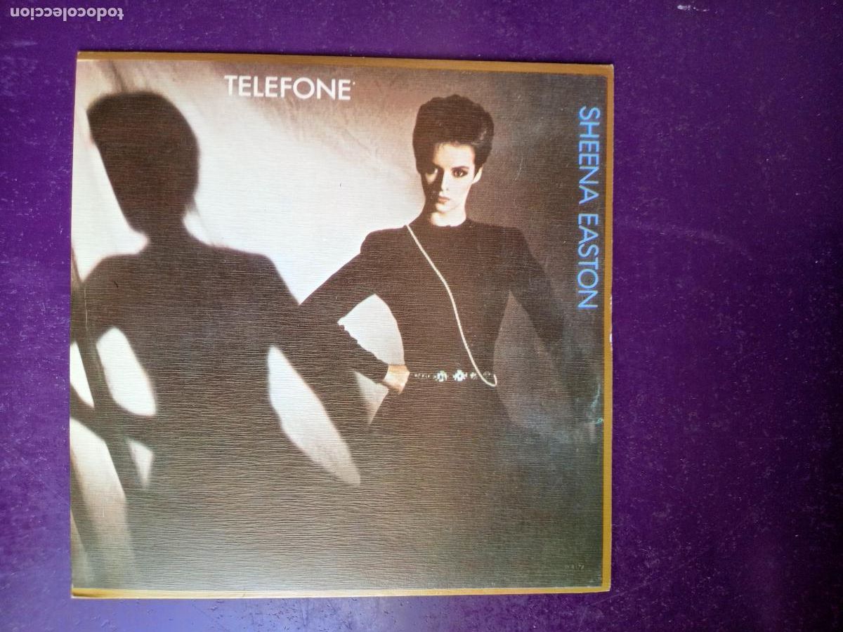 Discos de vinilo: SHEENA EASTON &lrm;- SG EMI 1983 - TELEFONE (LONG DISTANCE LOVE AFFAIR) +1 NEW WAVE POP ROCK 80'S