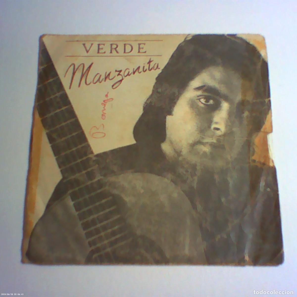 Discos de vinilo: single manzanita. verde. vacilon. cbs 1978 spain (buen estado)