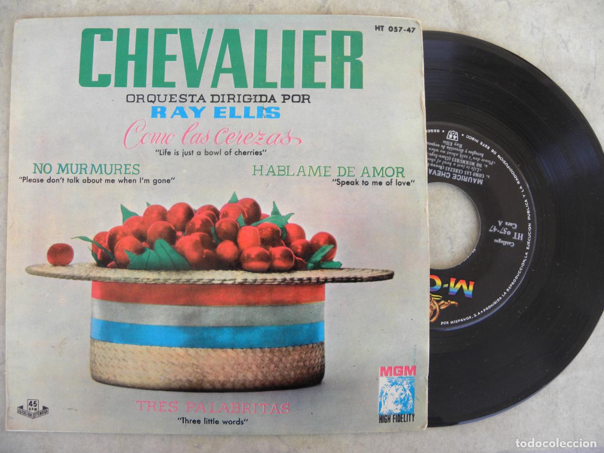 Discos de vinilo: CHEVALIER, ORQUESTA DIRIGIDA POR RAY ELLIS -EP 1961 -PEDIDO MINIMO 3 EUROS