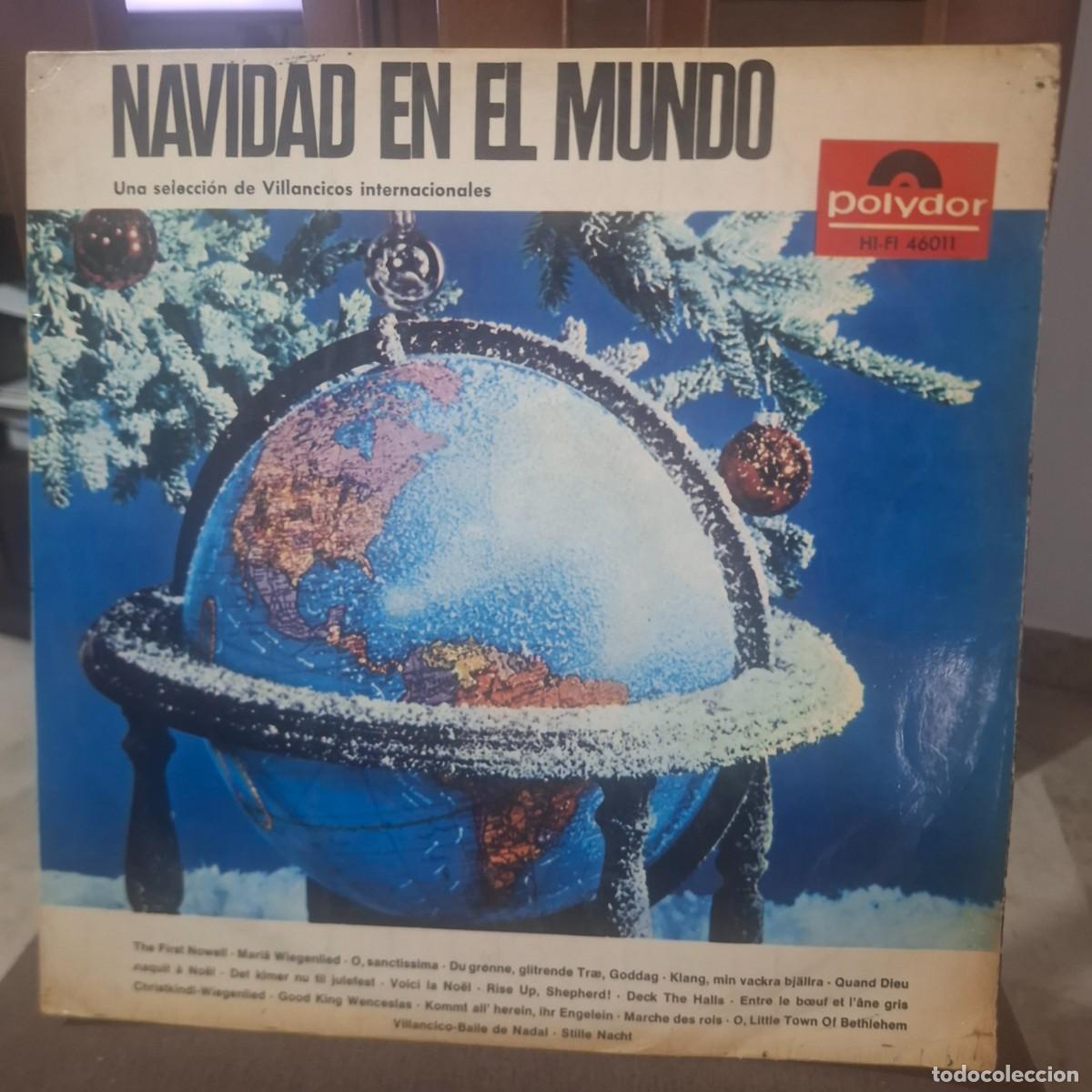 Discos de vinilo: Disco vinilo.Navidad en el mundo lp svend saaby choir espa&ntilde;a 1966