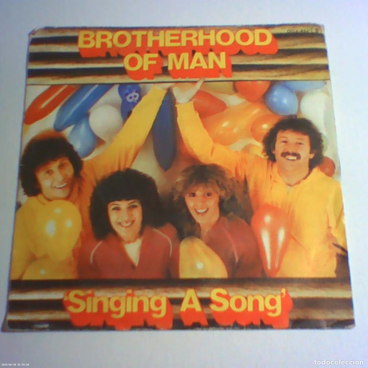 Discos de vinilo: single brotherhood. singing a song. willie. zafiro 1980 spain (seminuevo)