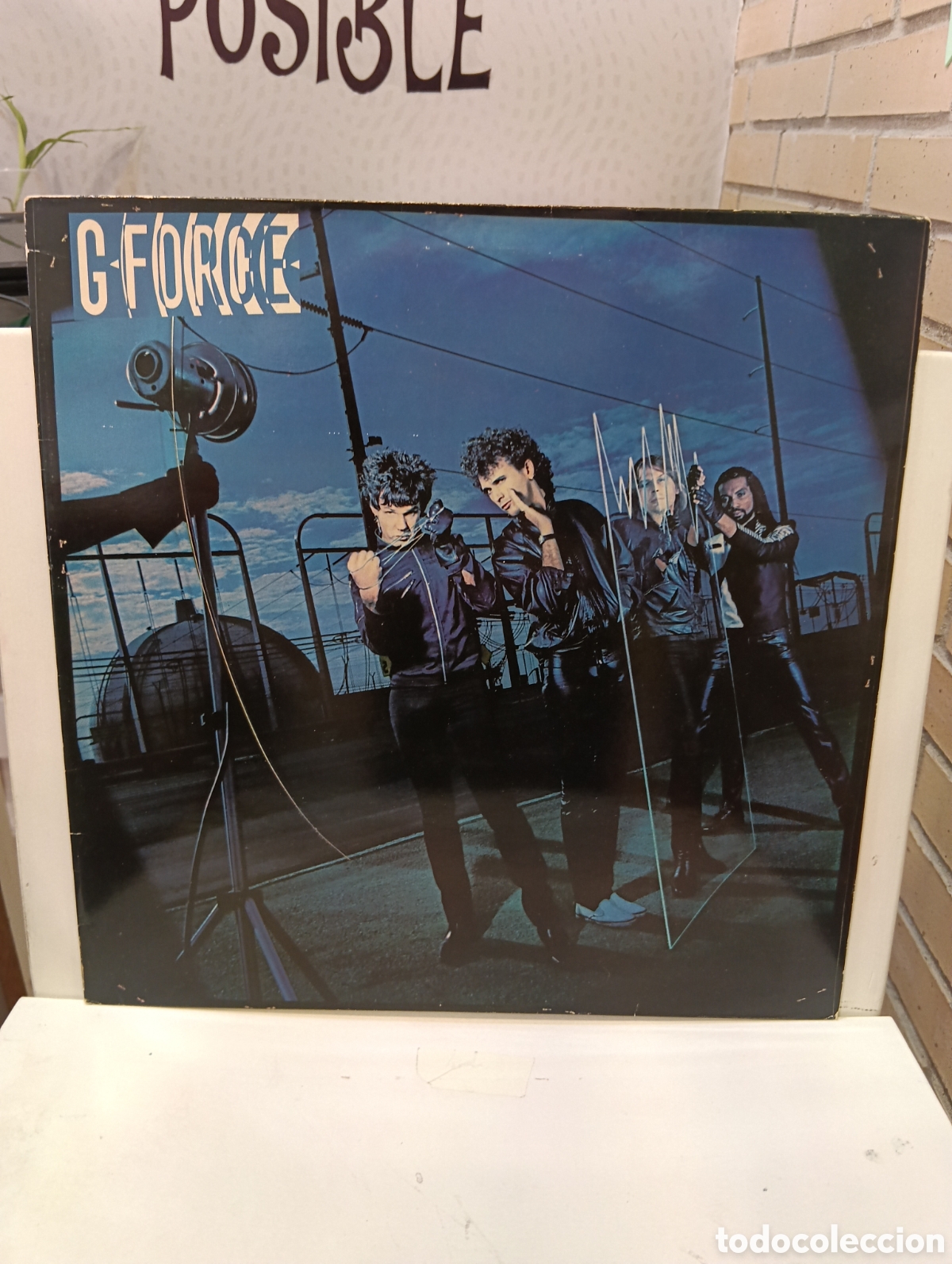Discos de vinilo: G-Force. &rdquo; G-Force &rdquo;. Primera Edici&oacute;n England. 1980. Jet Records
