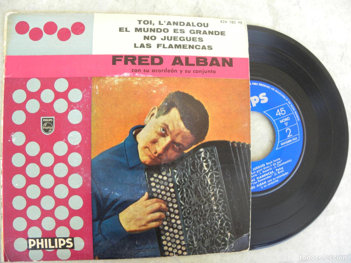 Discos de vinilo: FRED ALBAN CON SU ACORDE&Oacute;N Y SU CONJUNTO -EP 1963 -PEDIDO MINIMO 3 EUROS