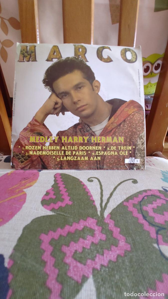 Discos de vinilo: MARCO-SINGLE LETS GO-CONT.POSTAL - Foto 3