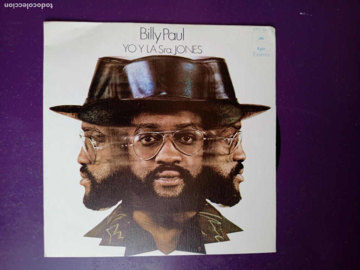 Discos de vinilo: Billy Paul &ndash; Yo Y La Sra. Jones - Sg EPIC 1973 - MUY POCO USO - SOUL