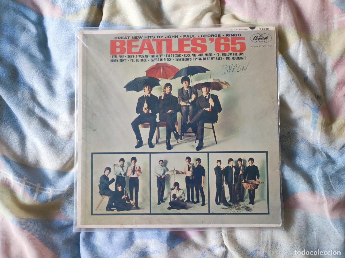 Discos de vinilo: The Beatles &ndash; Beatles '65 (LP, Mono) - Primera Edici&oacute;n original USA 1964 - Capitol T 2228