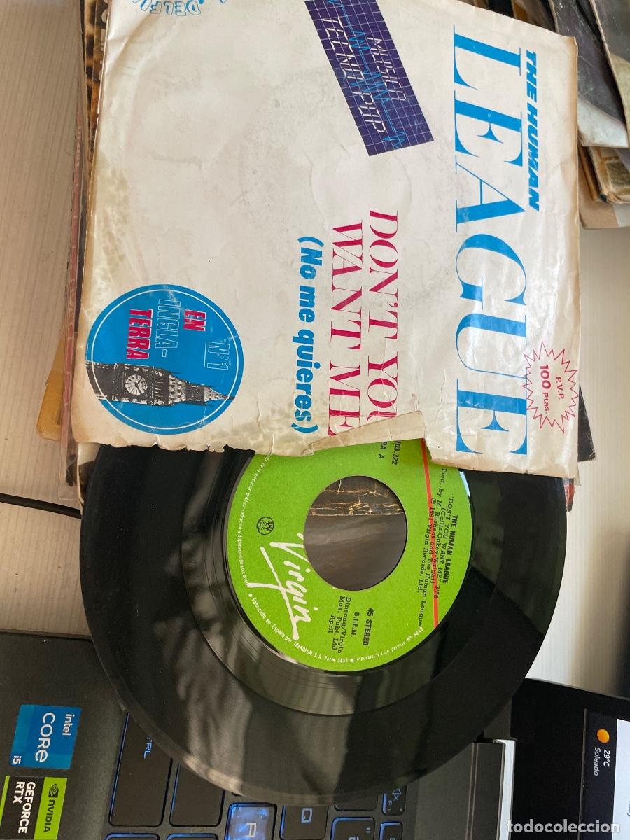 Discos de vinilo: The human league dont you want me single